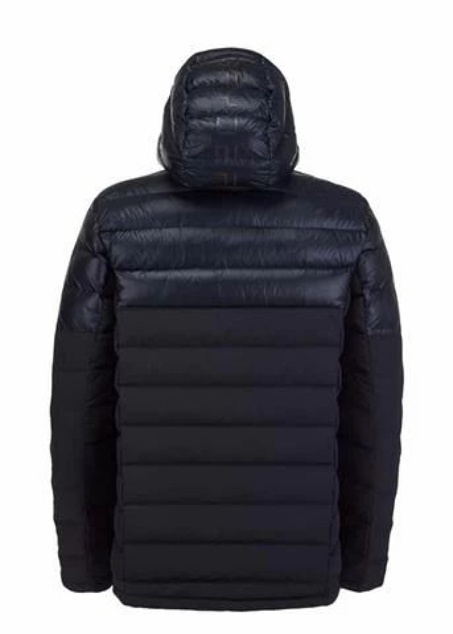 Men * | Spyder Men'S Timeless Hoodie Down Jacket Black