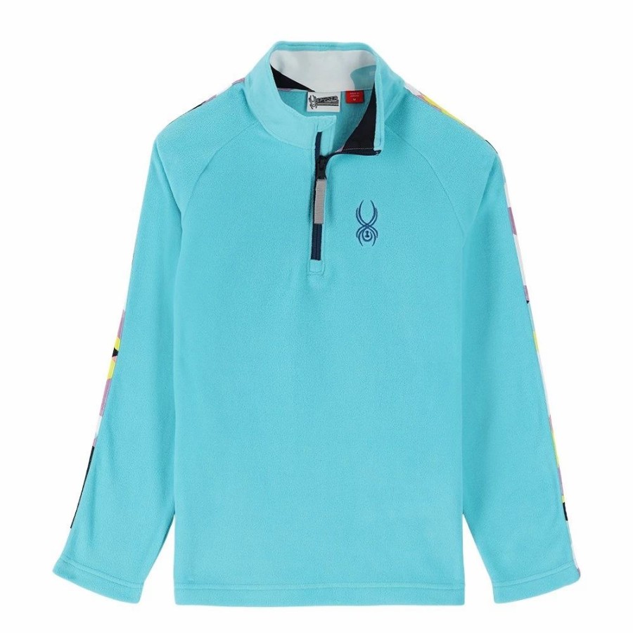 Kids * | Spyder Speed 1/4-Zip Fleece Mid-Layer (Kids')