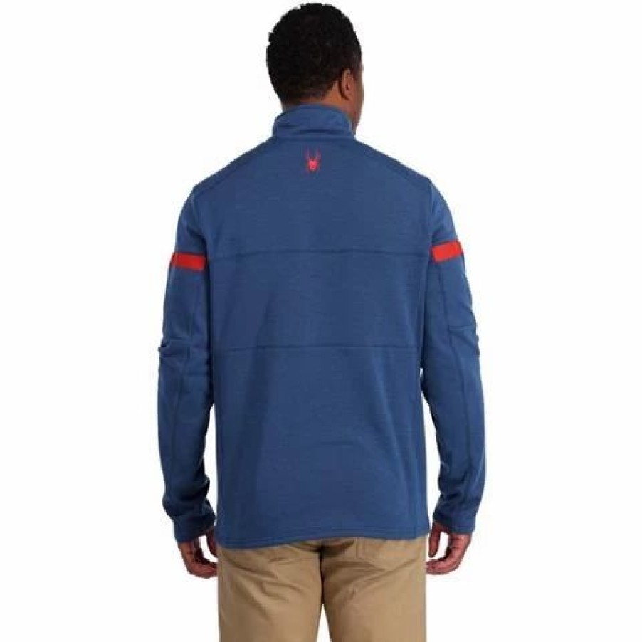 Men * | Spyder Men'S Speed Half Zip Fleece Jacket