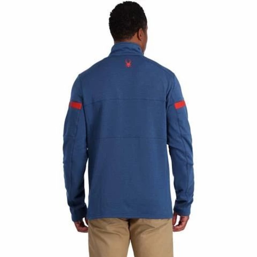 Men * | Spyder Men'S Speed Full Zip Fleece Jacket