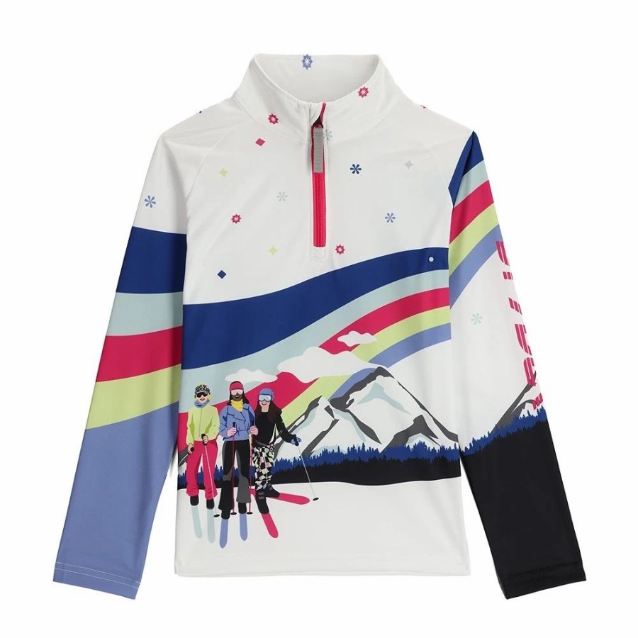 Kids * | Spyder Surface 1/2-Zip Mid-Layer (Girls')