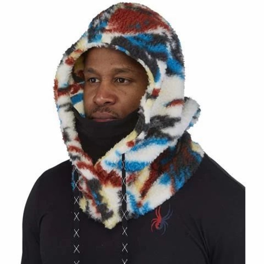 Men * | Spyder Men'S Wizard Sherpa Hood