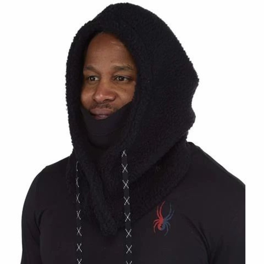 Men * | Spyder Men'S Wizard Sherpa Hood