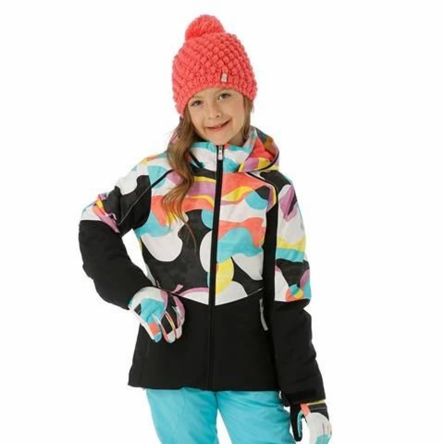 Kids * | Spyder Conquer Jacket Girl'S