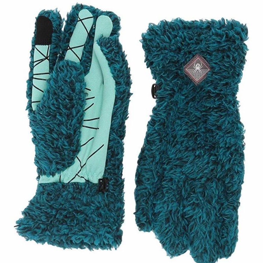 Soft Goods * | Spyder Girls Sherpa Glove Swirl