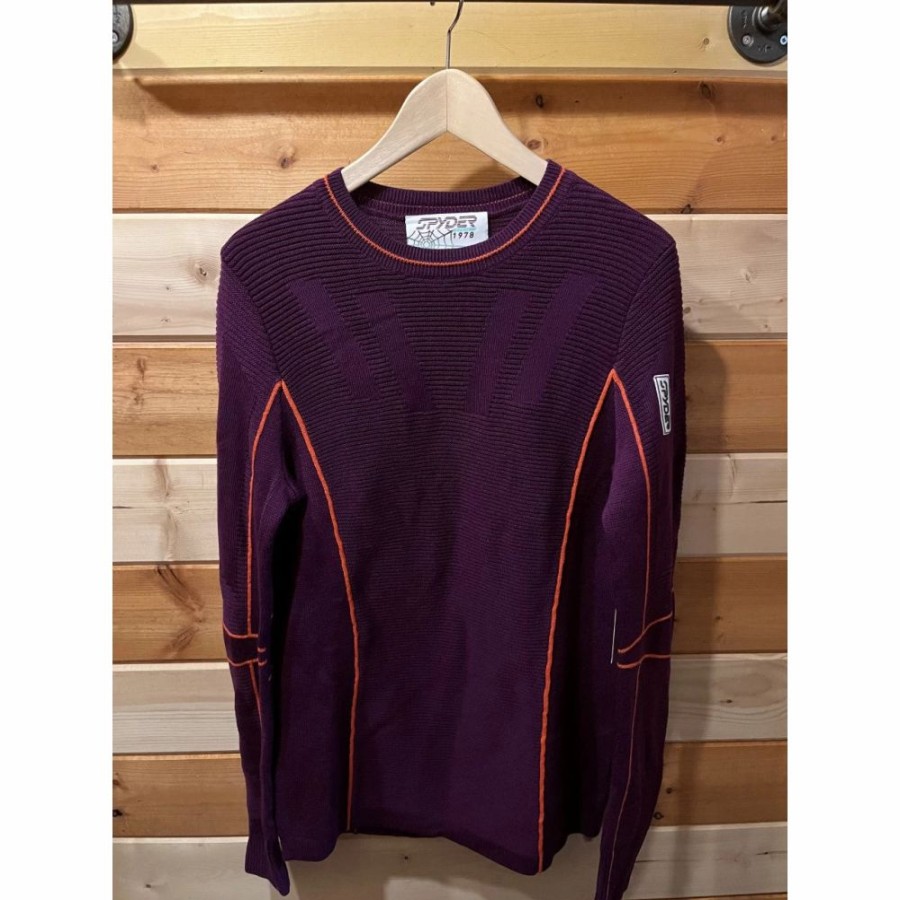 Soft Goods * | Spyder Generation Sweater Crew Raisin