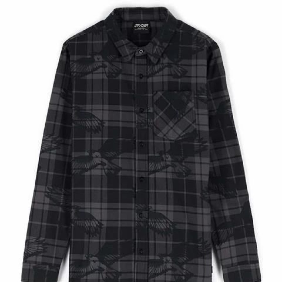 Men * | Spyder Creston Flannel Men'S