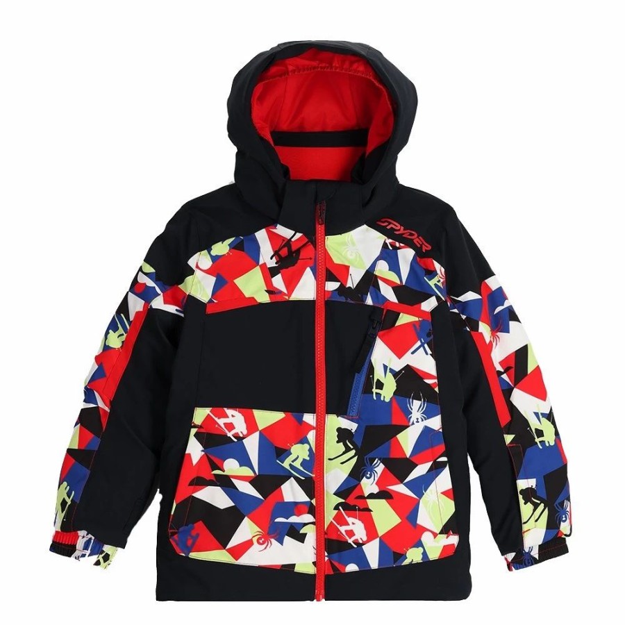 Kids * | Spyder Leader Insulated Ski Jacket (Little Boys')