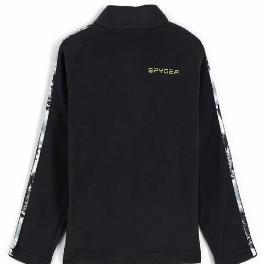 Kids * | Spyder Speed Fleece Zip T-Neck Youth