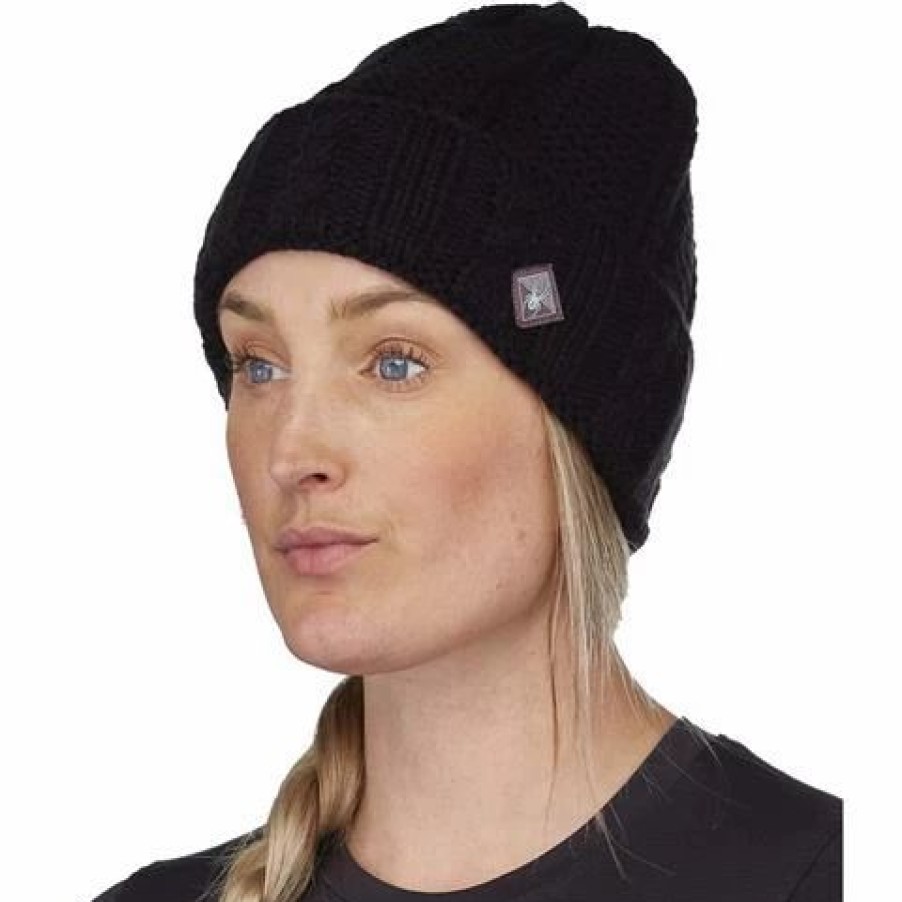 Women * | Spyder Cable Knit Hat Women'S