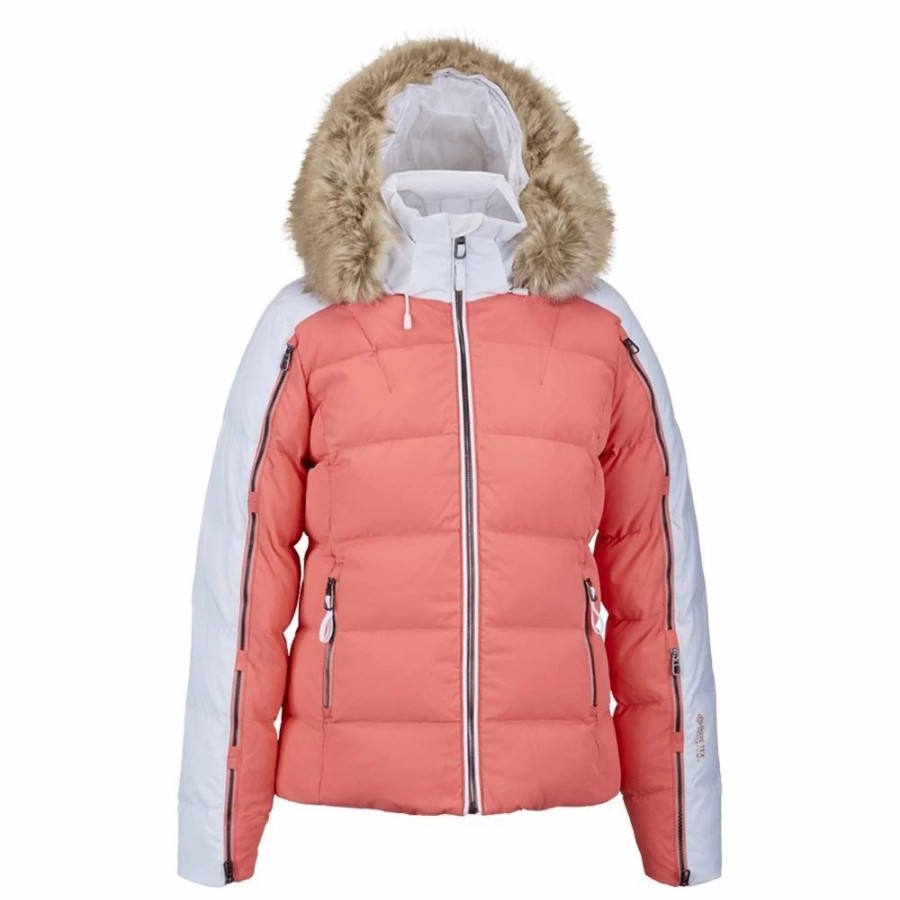 Women * | Spyder Falline Gore-Tex Infinium Insulated Ski Jacket With Faux Fur (Women'S)