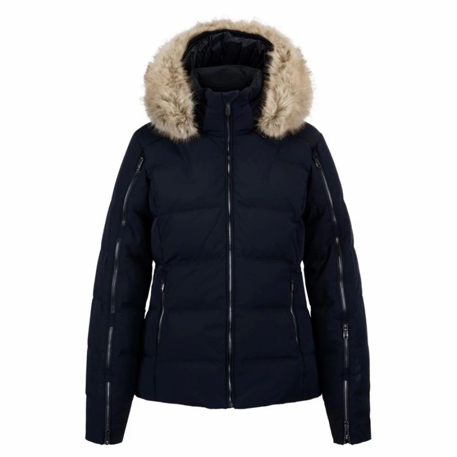 Women * | Spyder Falline Gore-Tex Infinium Insulated Ski Jacket With Faux Fur (Women'S)