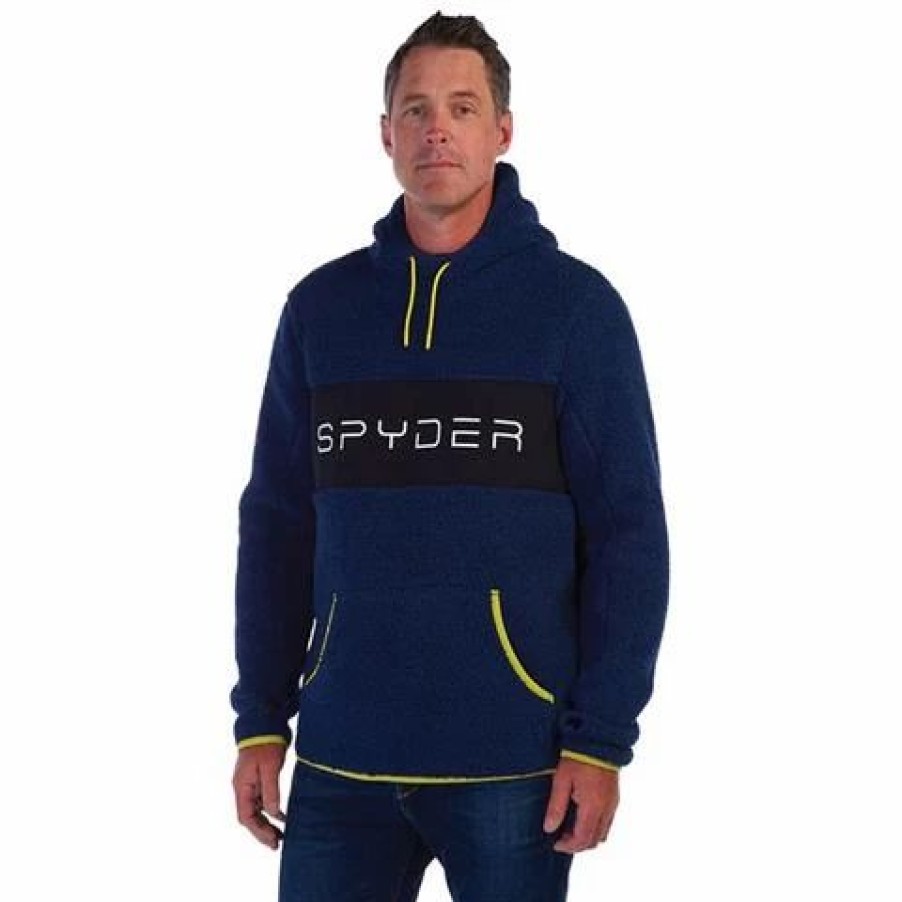 Men * | Spyder Men'S Vista Hoodie Fleece Jacket