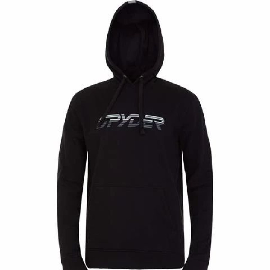 Men * | Spyder Retro Logo Hoodie Men'S