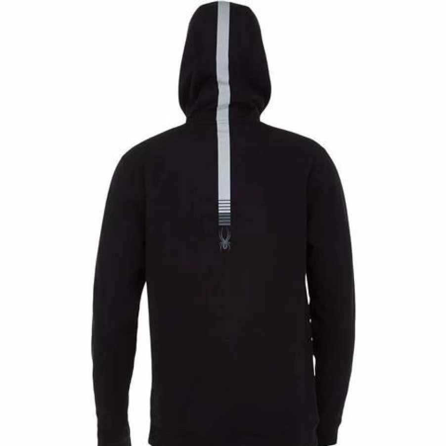 Men * | Spyder Retro Logo Hoodie Men'S