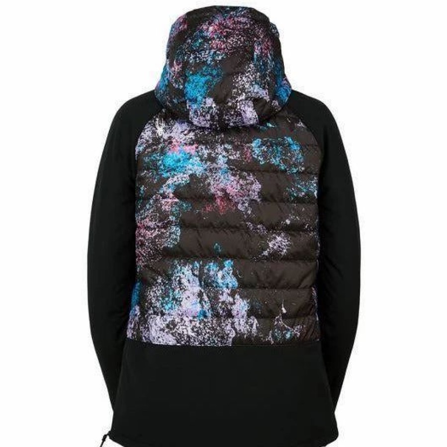 Soft Goods * | Spyder W Glissade Hybrid Anorak Black