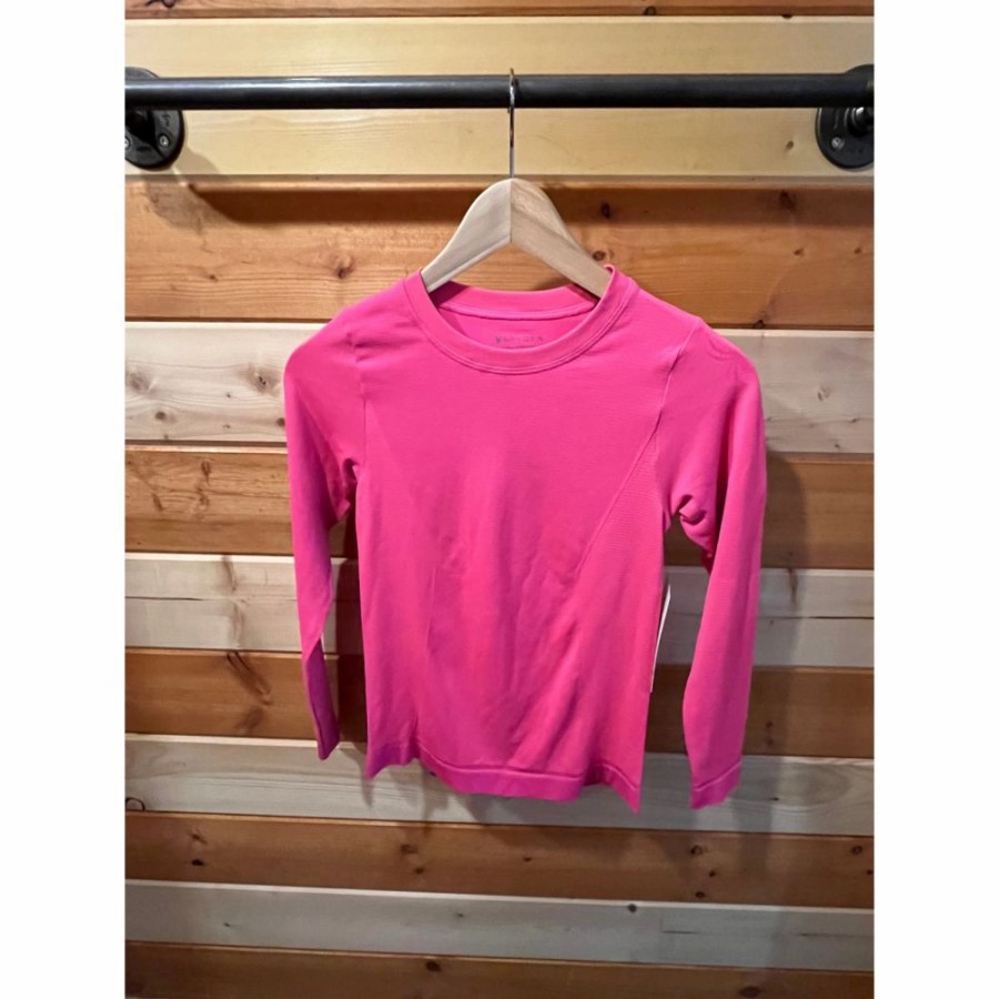 Soft Goods * | Spyder Girls Momentum Baselayer Top Bubblegum