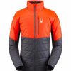 Men * | Spyder Men'S Glissade Hybrid Insulator Jacket