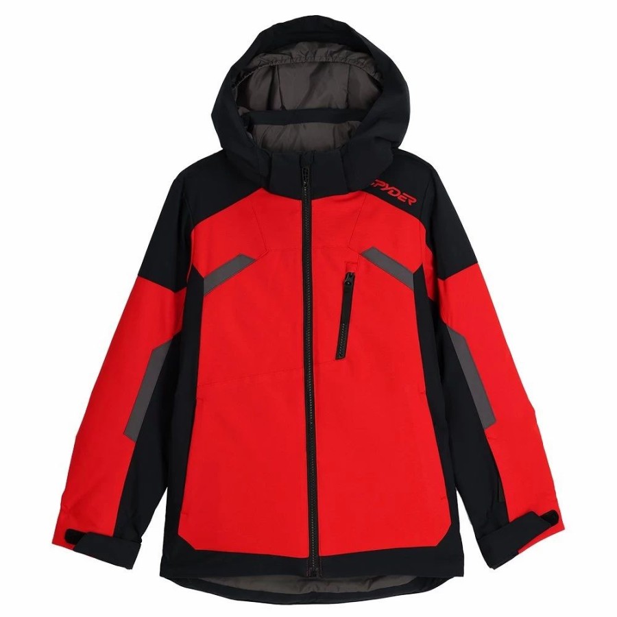 Kids * | Spyder Leader Insulated Ski Jacket (Boys')