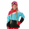 Kids * | Spyder Zoey Jacket Girl'S Black