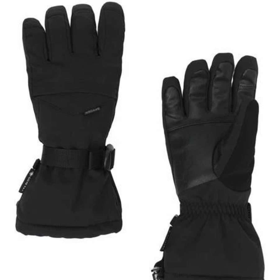 Women * | Spyder Synthesis Gtx Ski Glove Women'S Black