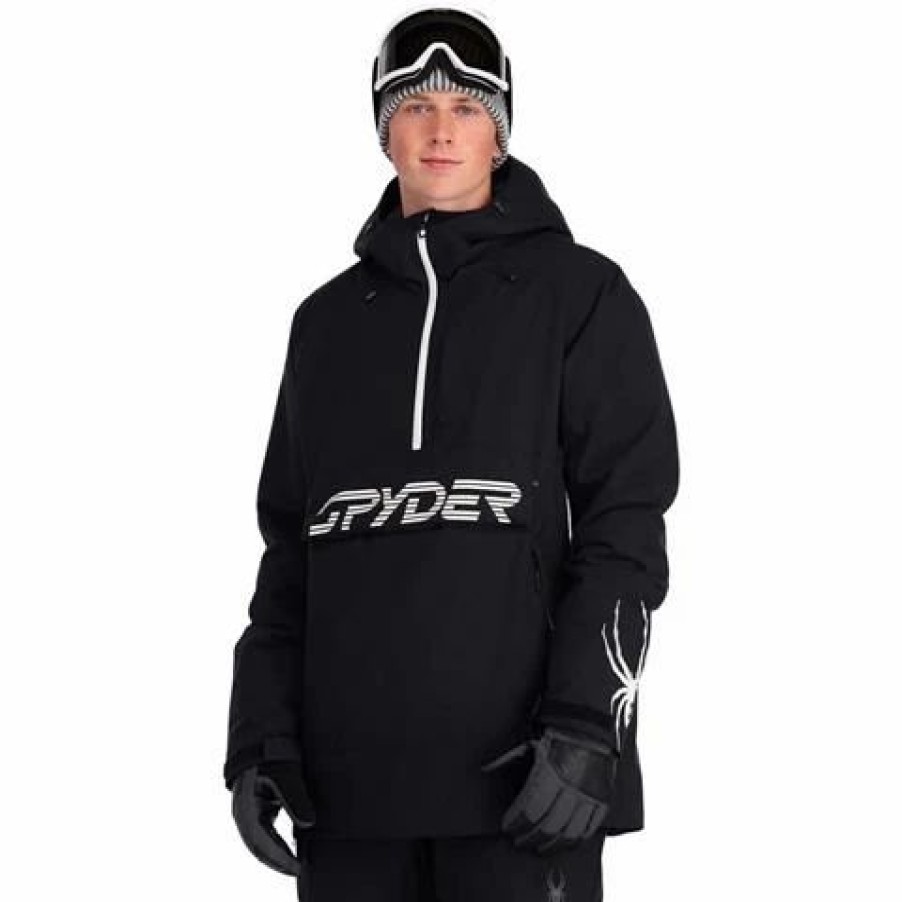 Men * | Spyder Men'S Signal Gtx Insulated Anorak