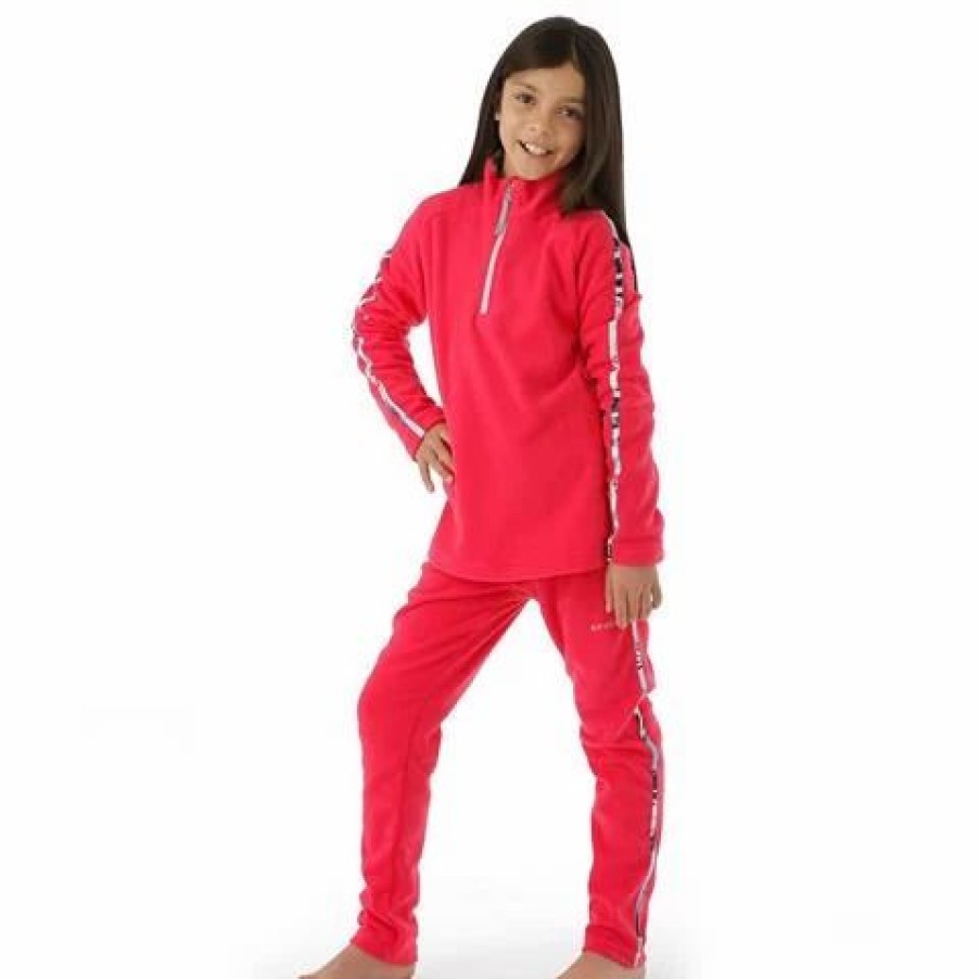 Kids * | Spyder Speed Fleece Zip T-Neck Girl'S