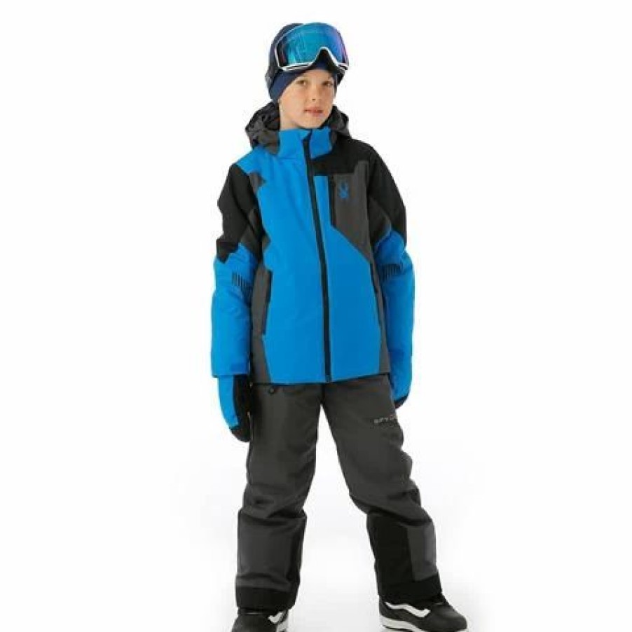 Kids * | Spyder Leader Jacket Boy'S