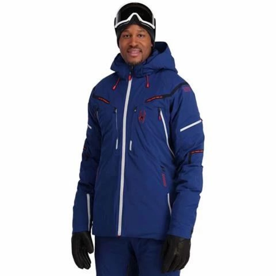 Men * | Spyder Men'S Pinnacle Gtx Jacket