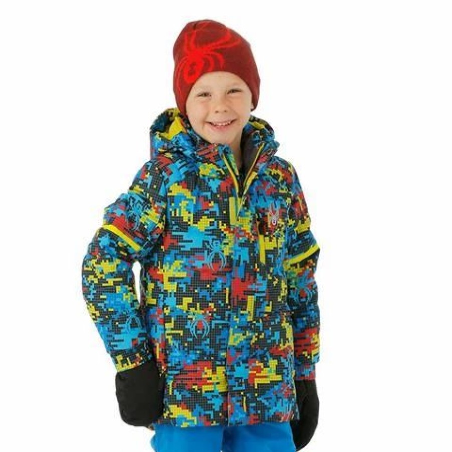 Kids * | Spyder Mini Impulse Synthetic Down Jacket Boy'S